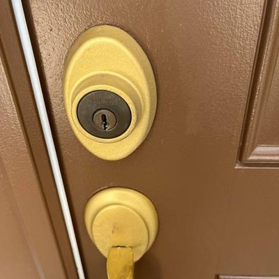 Residential entry lock and deadbolt